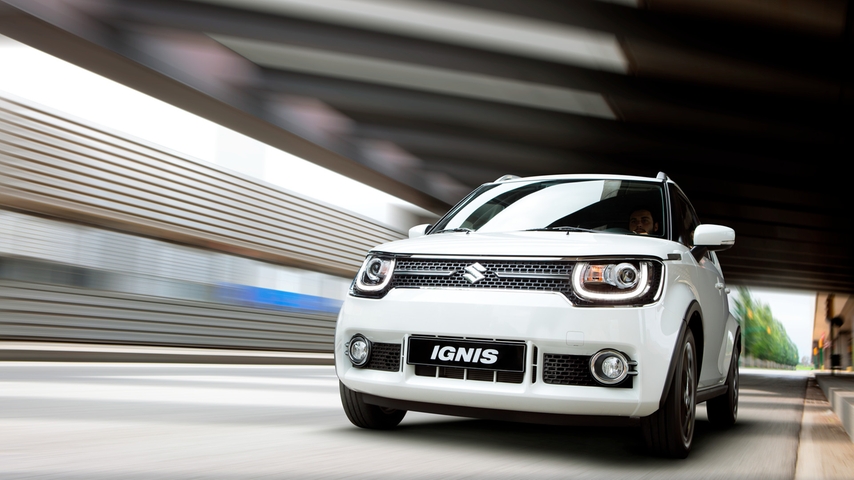 Einer der neuen Generation: Der neue Suzuki Ignis verbraucht mit seinem effizienten 1.2-Liter Motor in Verbindung mit dem Suzuki Mildhybrid-System (SHVS) nur 4.3l/100km