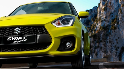 La nouvelle Suzuki Swift Sport sera lancée en Suisse au printemps 2018.